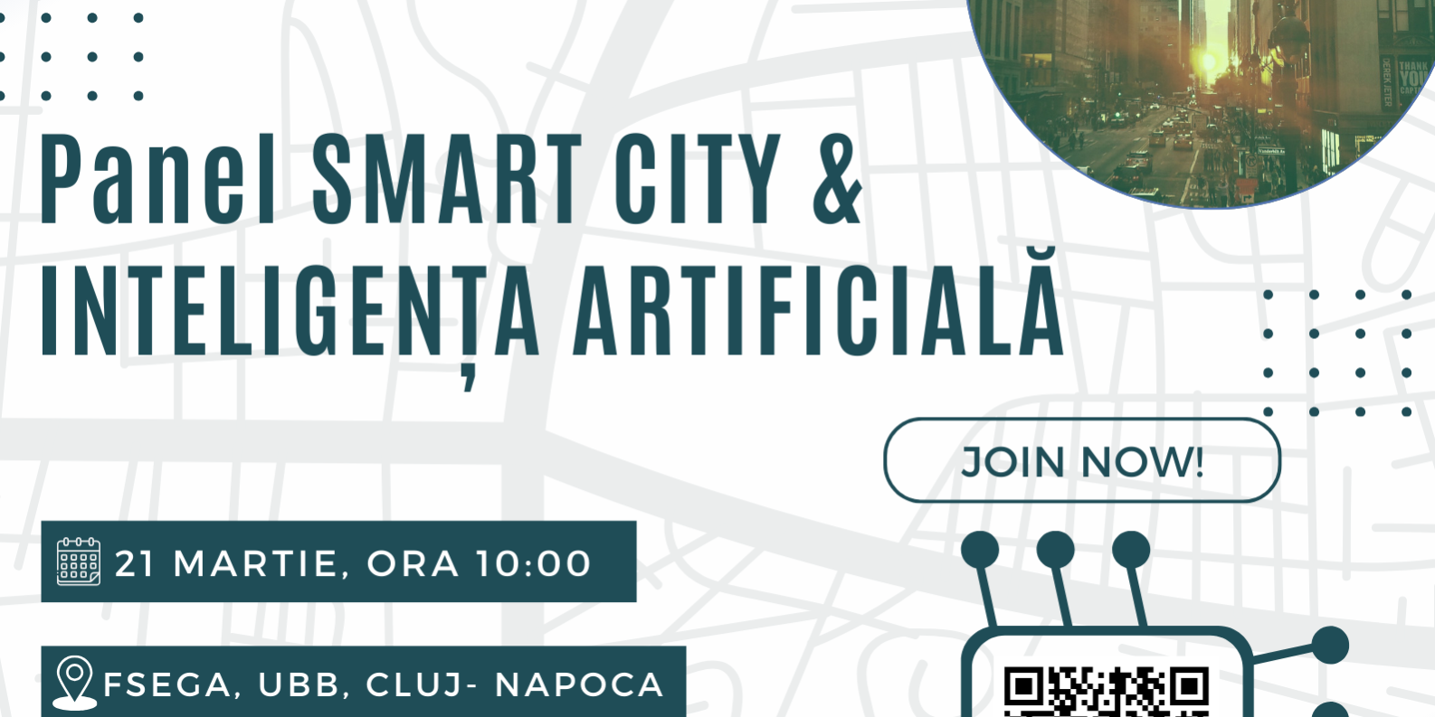 Blue Modern We Are Hiring Poster